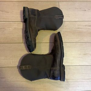 Ariat Groundbreaker Square Toe Waterproof Steel Toe Work Boot Size 13